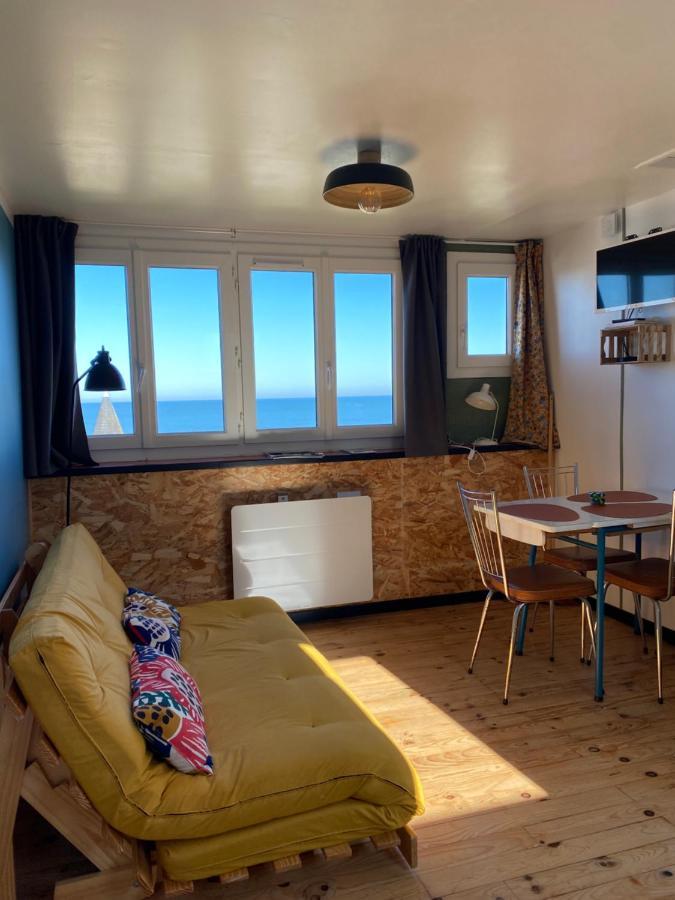 Aster - Apt 2/4 Personnes - Vue Mer Woignarue Bagian luar foto